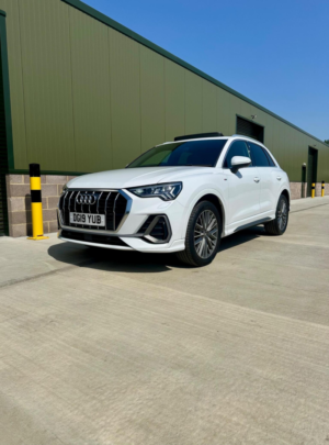 2019 Audi Q3 2.0 Tfsi 40 S Line S Tronic Quattro Euro 6 (s/s) 5dr in White — image 6