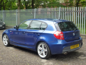 2010 BMW 1 Series 2.0 118d M Sport Hatchback 5dr Diesel Steptronic Euro 5 (143 Ps) in Blue — image 3