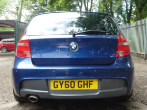 2010 BMW 1 Series 2.0 118d M Sport Hatchback 5dr Diesel Steptronic Euro 5 (143 Ps) in Blue — image 5
