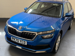 2020 Skoda Kamiq 1.0 Tsi Se Euro 6 (s/s) 5dr in Blue — image 3