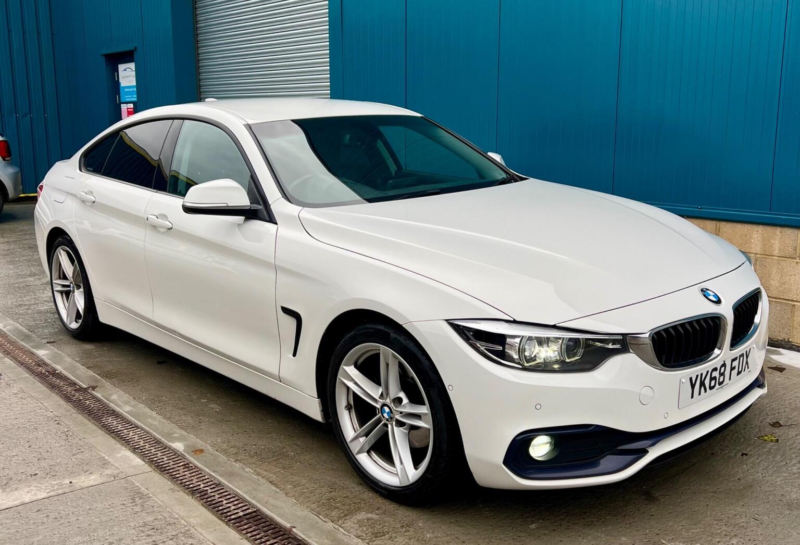 2018 BMW 4 Series Gran Coupe 2.0 420d Sport Euro 6 (s/s) 5dr in White — image 1
