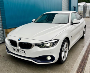 2018 BMW 4 Series Gran Coupe 2.0 420d Sport Euro 6 (s/s) 5dr in White — image 3