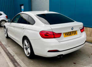 2018 BMW 4 Series Gran Coupe 2.0 420d Sport Euro 6 (s/s) 5dr in White — image 4