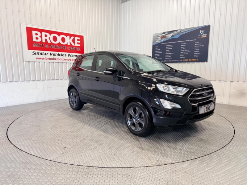 2019 Ford Ecosport 1.0t Ecoboost Zetec Euro 6 (s/s) 5dr in Black — image 1