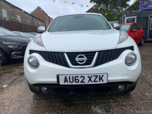 2012 Nissan Juke 1.6 Dig-T Shiro Euro 5 5dr in White — image 2