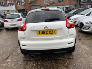 2012 Nissan Juke 1.6 Dig-T Shiro Euro 5 5dr in White — image 6