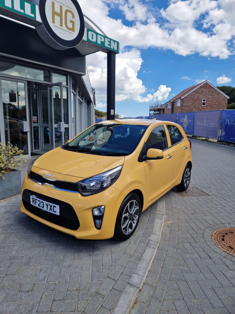 2023 Kia Picanto 1.0 Dpi 3 Euro 6 (s/s) 5dr in Yellow — image 1
