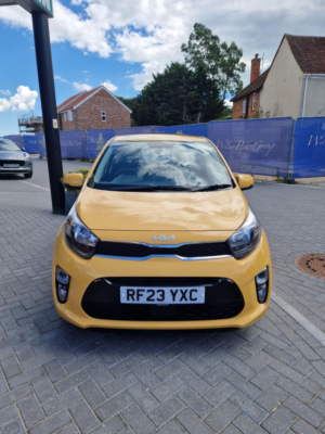 2023 Kia Picanto 1.0 Dpi 3 Euro 6 (s/s) 5dr in Yellow — image 2