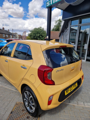 2023 Kia Picanto 1.0 Dpi 3 Euro 6 (s/s) 5dr in Yellow — image 3