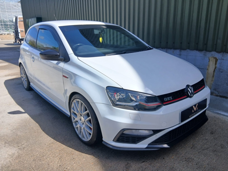 2016 Volkswagen Polo 1.8 Tsi Bluemotion Tech Gti in White — image 1