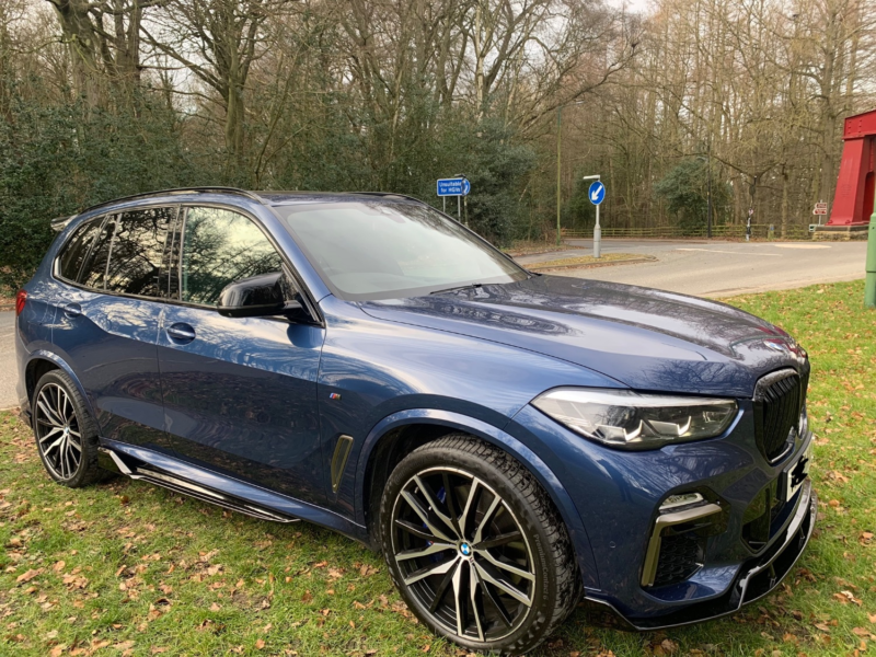 2019 BMW X5 M50d in Blue — image 1