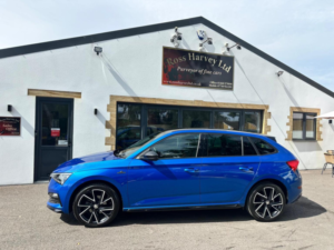 2023 Skoda Scala 1.0 Tsi Monte Carlo Euro 6 (s/s) 5dr in Blue — image 3