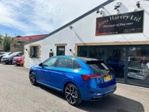 2023 Skoda Scala 1.0 Tsi Monte Carlo Euro 6 (s/s) 5dr in Blue — image 5