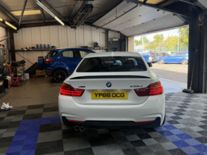 2016 BMW 4 Series 2.0 420d M Sport Coupe in White — image 6