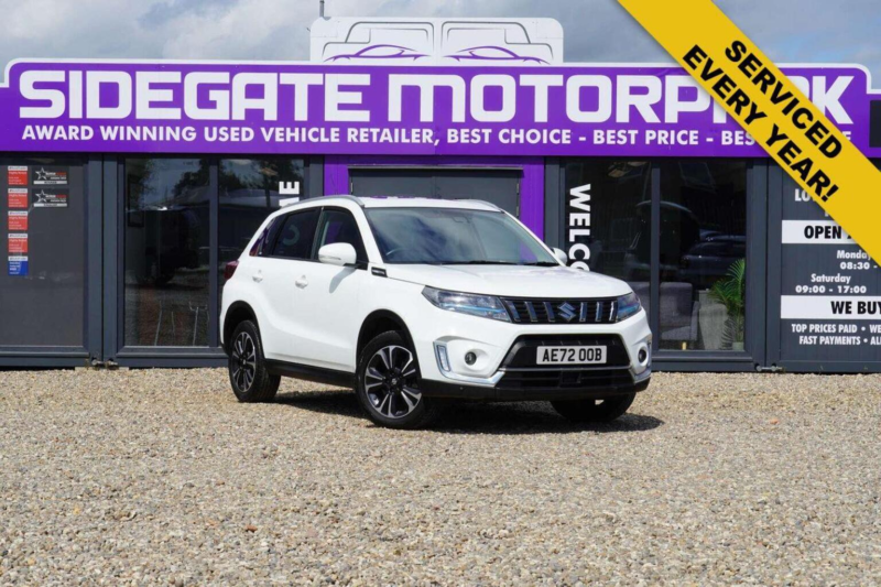 2022 Suzuki Vitara 1.4 Boosterjet Mhev Sz5 Euro 6 (s/s) 5dr in White — image 1