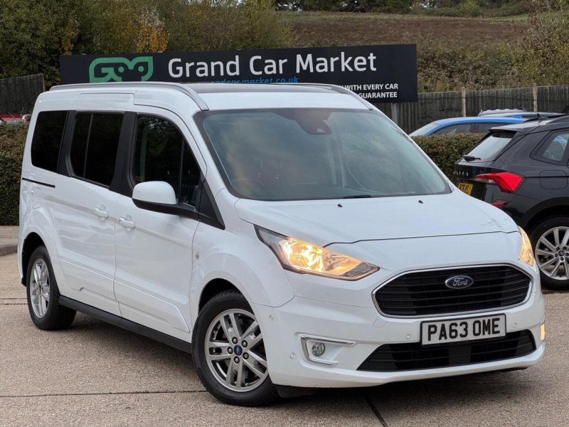 2019 Ford Grand Tourneo Connect 1.5 Ecoblue Titanium Euro 6 (s/s) 5dr in White — image 1