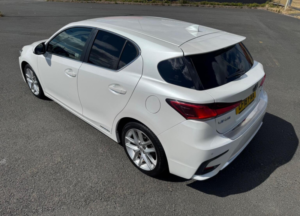 2018 Lexus Ct 1.8 200h Luxury CVT Euro 6 (s/s) 5dr in White — image 2