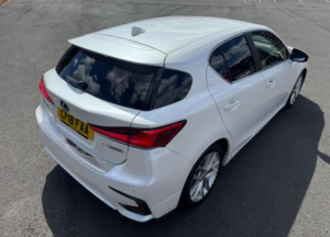 2018 Lexus Ct 1.8 200h Luxury CVT Euro 6 (s/s) 5dr in White — image 4