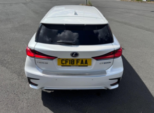 2018 Lexus Ct 1.8 200h Luxury CVT Euro 6 (s/s) 5dr in White — image 6