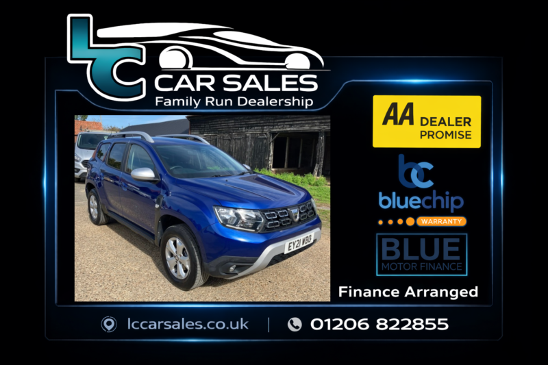 2021 Dacia Duster 1.3 Comfort Tce 130 4x2 My21 in Blue — image 1