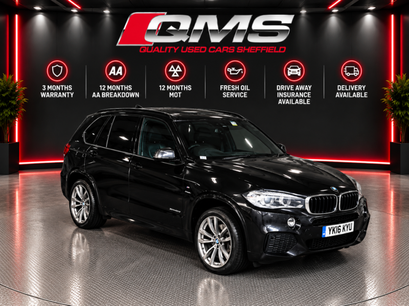 2016 BMW X5 3.0 X5 Xdrive30d M Sport in Black — image 1