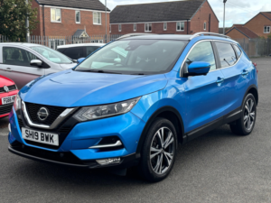 2019 Nissan Qashqai 1.5 Dci N-Connecta SUV 5dr Diesel Manual Euro 6 (s/s) (115 Ps) in Blue — image 3