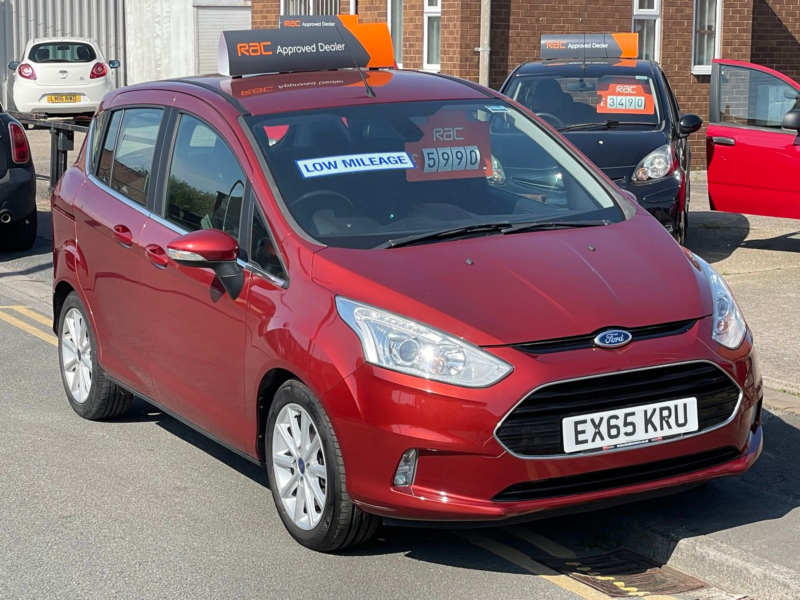 2015 Ford B-Max 1.0t Ecoboost Titanium MPV 5dr Petrol Manual Euro 5 (100 Ps) in Red — image 1