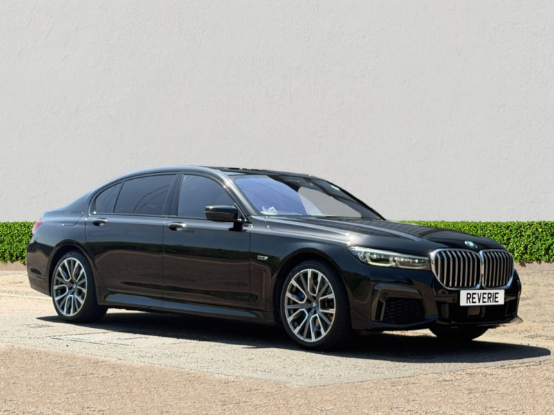 2021 BMW 7 Series 3.0 745le 12kwh M Sport Saloon 4dr Petrol Plug-In Hybrid Auto Xdrive Euro 6 (s/s) (394 Ps) in Black — image 1