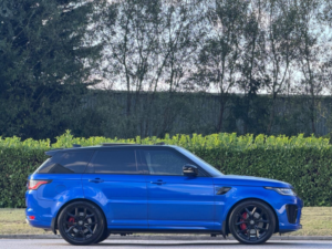 2019 Land Rover Range Rover Sport 5.0 P575 V8 Svr Auto 4WD Euro 6 (s/s) 5dr in Blue — image 2