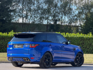 2019 Land Rover Range Rover Sport 5.0 P575 V8 Svr Auto 4WD Euro 6 (s/s) 5dr in Blue — image 3