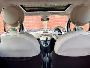 2013 Fiat 500 0.9 Twinair Lounge Dualogic Euro 5 (s/s) 3dr in Beige — image 4