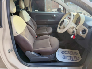 2013 Fiat 500 0.9 Twinair Lounge Dualogic Euro 5 (s/s) 3dr in Beige — image 6