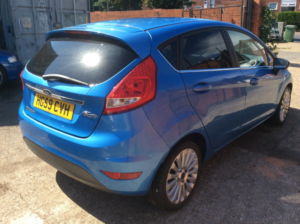 2009 Ford Fiesta 1.4 Titanium in Blue — image 4