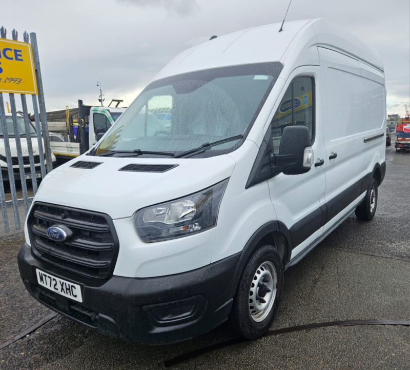 2022 Ford Transit 2.0 Transit Leader Van 350 L3 2.0l Ford Ecoblue 130ps Rwd 6 Speed Manual in White — image 1
