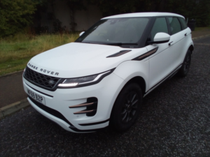 2019 Land Rover Range Rover Evoque 2.0 D150 R-Dynamic in White — image 2