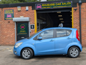 2011 Vauxhall Agila 1.2 Vvt Se in Blue — image 3