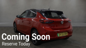 2022 Vauxhall Corsa Electric 50kwh Elite Premium Hatchback 5dr Electric Auto (136 Ps) in Red — image 3