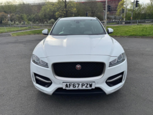 2017 Jaguar F-Pace 2.0 D180 R-Sport Auto Euro 6 (s/s) 5dr in White — image 5