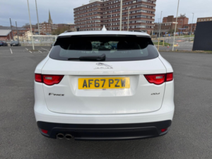 2017 Jaguar F-Pace 2.0 D180 R-Sport Auto Euro 6 (s/s) 5dr in White — image 6