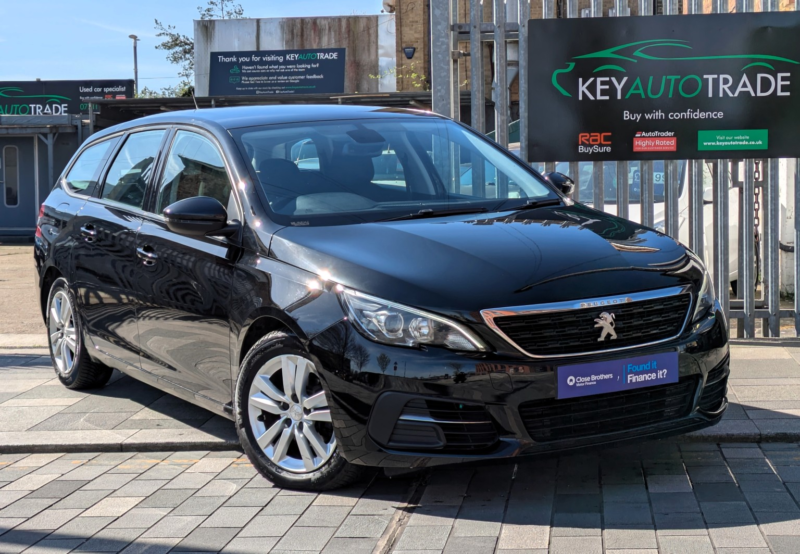 2020 Peugeot 308 Sw 1.5 Bluehdi Active in Black — image 1