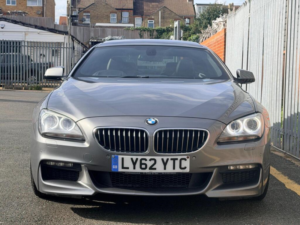 2012 BMW 6 Series 3.0 640d M Sport Steptronic Euro 5 (s/s) 2dr in Grey — image 4