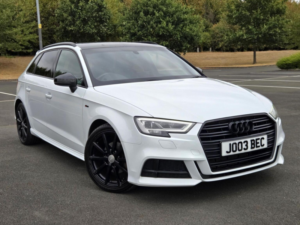 2019 Audi A3 1.6 Tdi 30 Black Edition Sportback S Tronic Euro 6 (s/s) 5dr in White — image 3