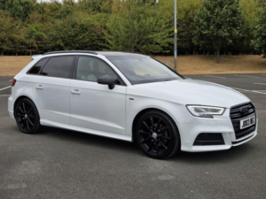 2019 Audi A3 1.6 Tdi 30 Black Edition Sportback S Tronic Euro 6 (s/s) 5dr in White — image 4