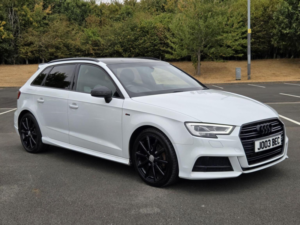 2019 Audi A3 1.6 Tdi 30 Black Edition Sportback S Tronic Euro 6 (s/s) 5dr in White — image 6