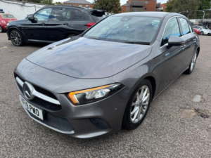 2019 Mercedes-Benz A Class 1.3 A180 Sport (executive) 7g-Dct Euro 6 (s/s) 5dr in Grey — image 3