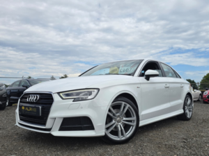 2016 Audi A3 1.4 Tfsi Cod S Line Saloon 4dr Petrol Manual Euro 6 (s/s) (150 Ps) in White — image 2