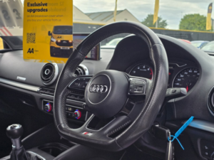 2016 Audi A3 1.4 Tfsi Cod S Line Saloon 4dr Petrol Manual Euro 6 (s/s) (150 Ps) in White — image 3