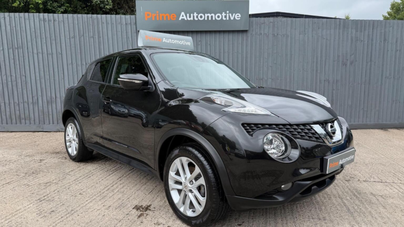2017 Nissan Juke 1.2 Dig-T N-Connecta Euro 6 (s/s) 5dr in Black — image 1
