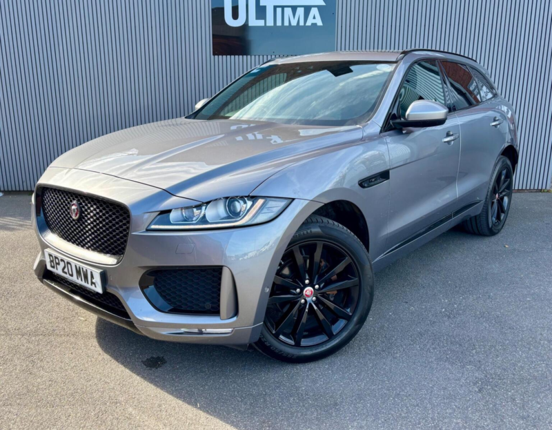 2020 Jaguar F-Pace 2.0 D240 Chequered Flag Auto AWD Euro 6 (s/s) 5dr in Grey — image 1