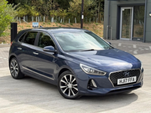 2017 Hyundai I30 1.4 T-Gdi Blue Drive Premium Euro 6 (s/s) 5dr in Blue — image 5